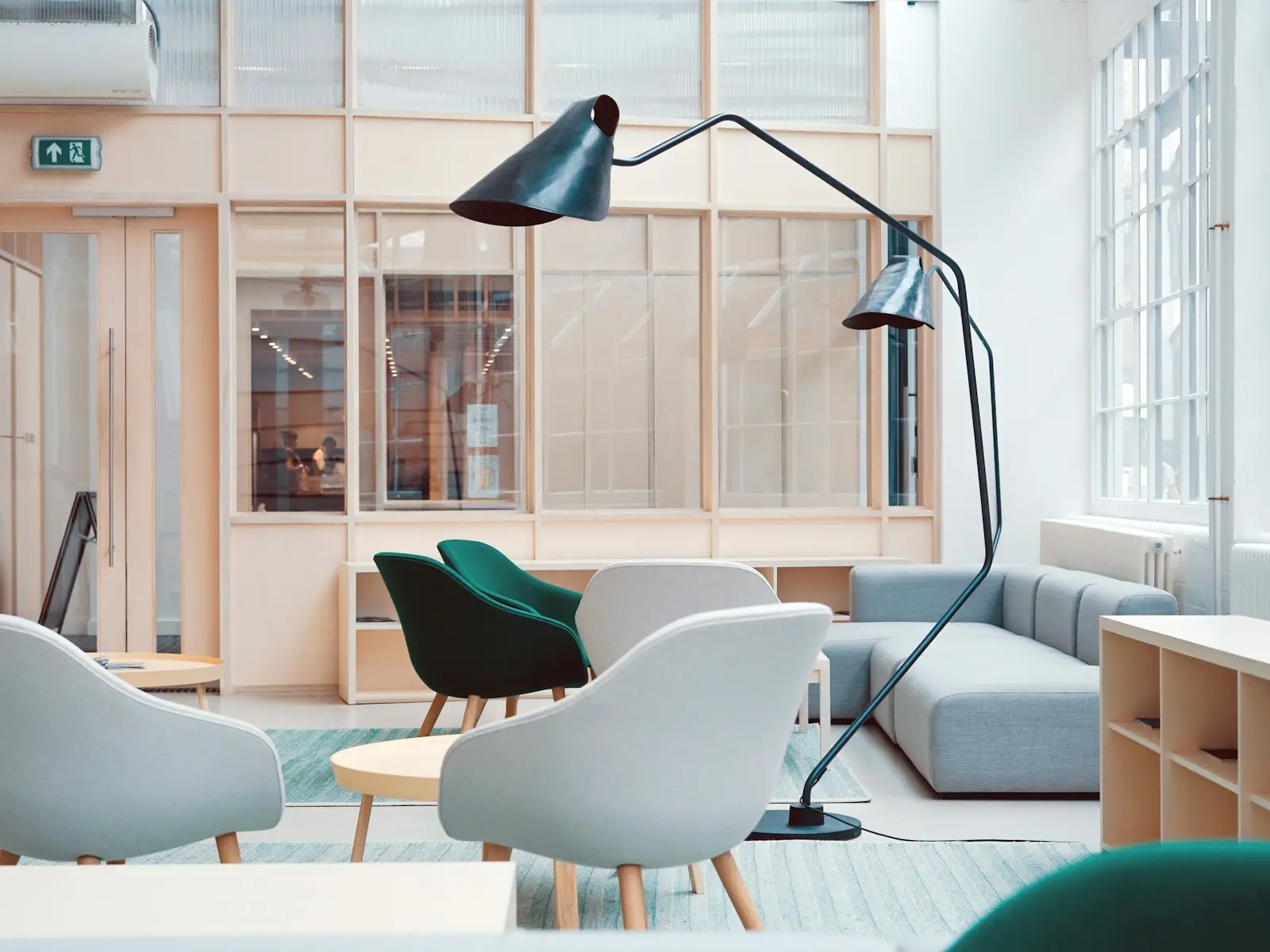 Studio d'architecture intérieure baigné de lumière